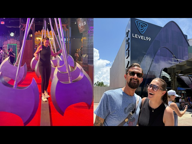 Finally Checking Out Disney Springs Level99! We Had So Much Fun!!! Disney Date Day!