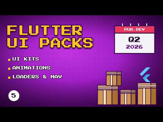 20 Flutter UI Packages That Launched in 2026