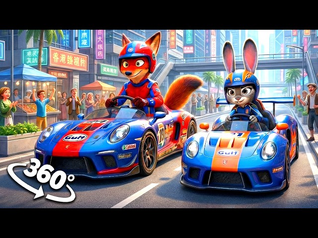 Need for Speed in Zootopia: From Medieval to Neon.
