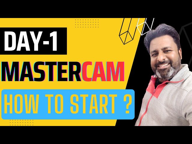 How to Start 2d & 3D Programming in Mastercam | Mastercam Day-1 | Mastercam 2024 Tutorial in Hindi