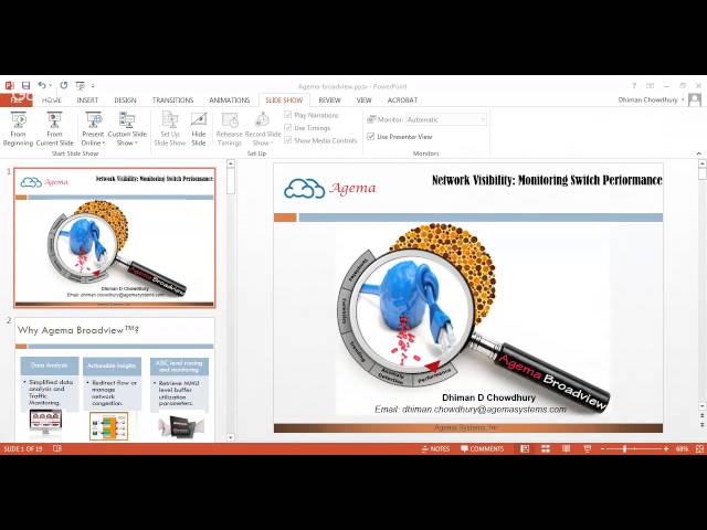Network Visibility for Data Center Networks