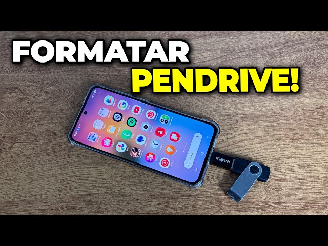 How to FORMAT Any Flash Drive Using Your Phone
