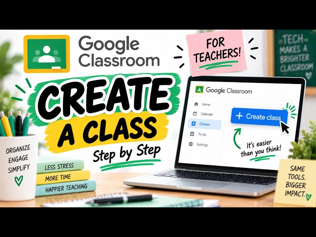 Creating a Google Classroom Class