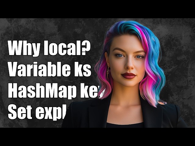 Why is the local variable ks declared in the HashMap.keySet()?
