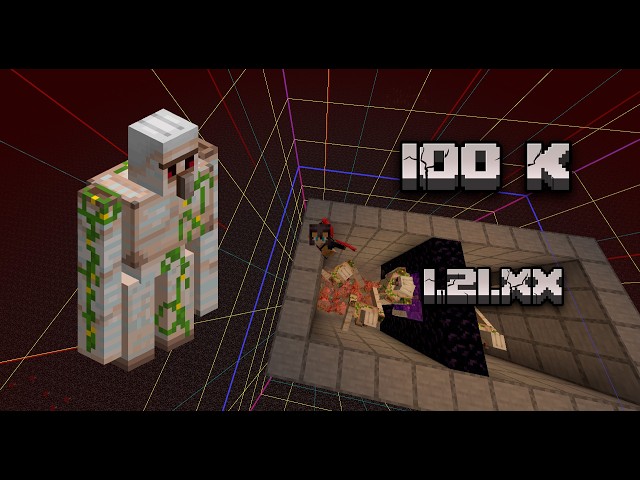 How to Build a Super Efficient Iron Farm in Minecraft Java and Bedrock #minecraft #minecraftpe