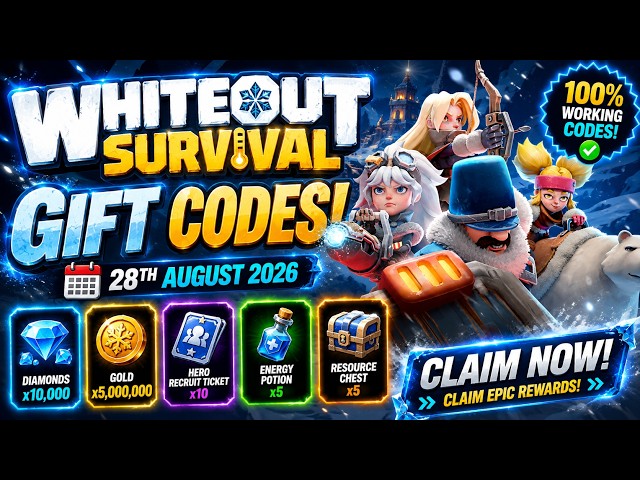 Whiteout Survival Codes | Whiteout Survival Gift Codes | Whiteout Survival Redeem Codes