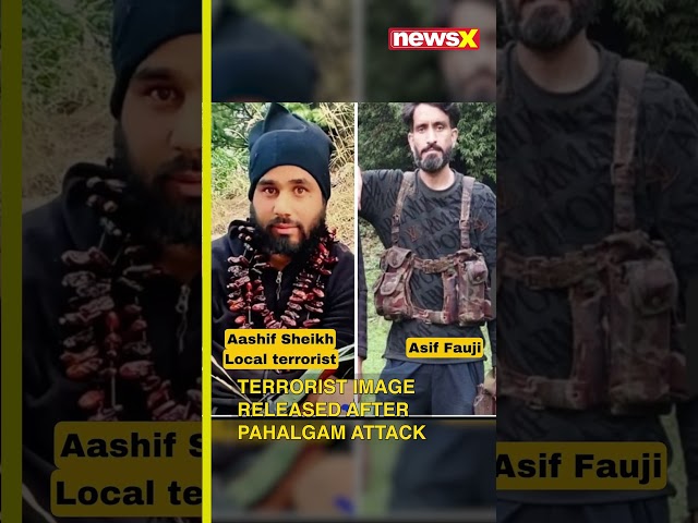 Pahalgam Terror Attack  : Terrorist Images Released After Pahalgam Attack