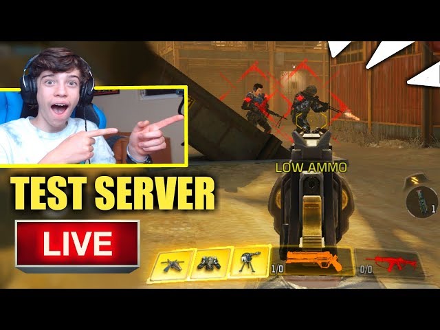 🔴LIVE COD Mobile TEST SERVER Gameplay!! New Gamemodes + Guns!