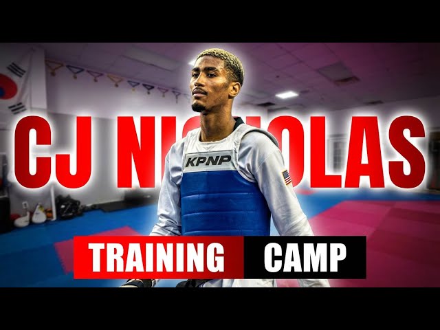 Training with Olympian CJ Nickolas | Taekwondo Sparring Masterclass
