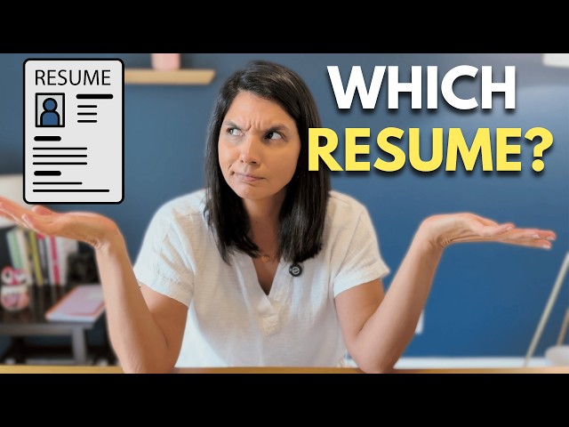 How to Format Your Resume Like a Pro After a Career Break