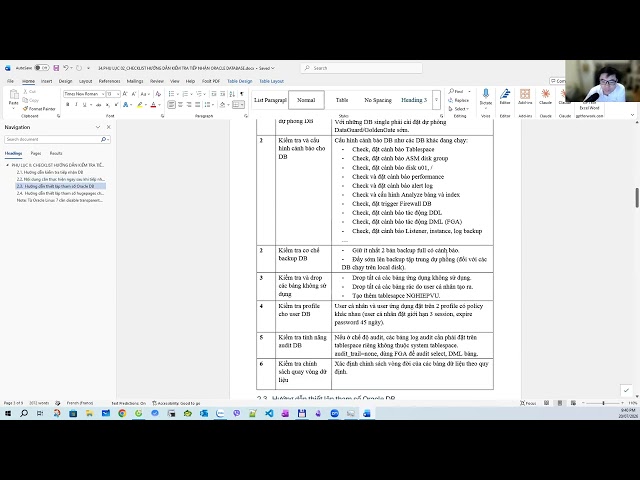 Buổi 15 - Quy trình vận hành DB A- | Trần Văn Bình Oracle Database Master