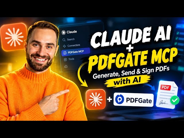 Claude AI + MCP: Automate PDF Creation, Sending & Signing