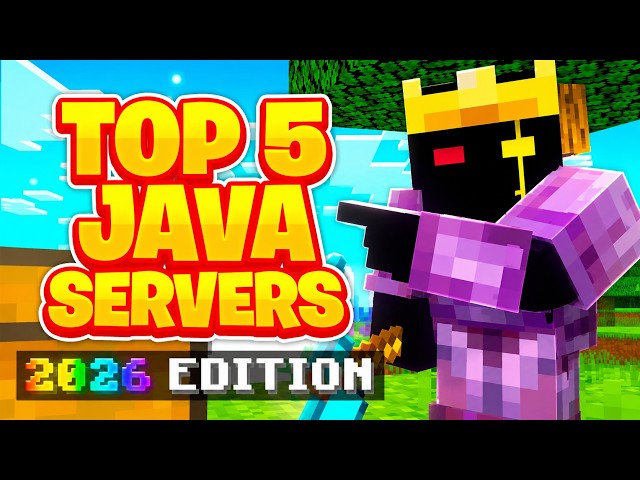 The BEST Minecraft Java Servers You NEED To Join! (2026)