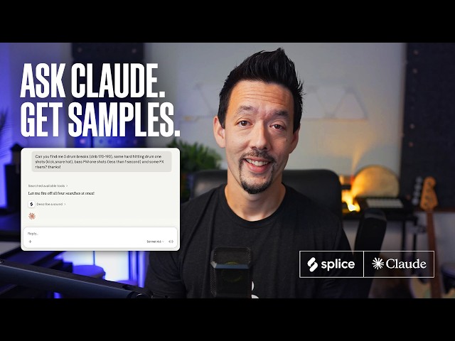 Splice Now Inside Claude - Full Walkthrough