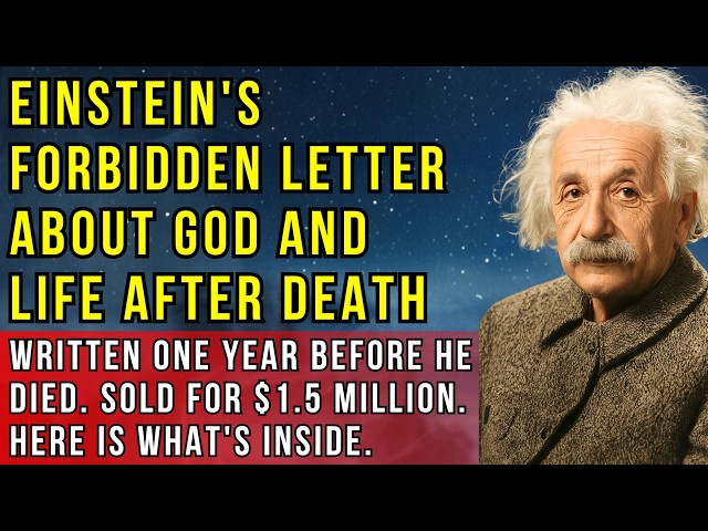 What Einstein Wrote About God and Death | Letters He Never Published