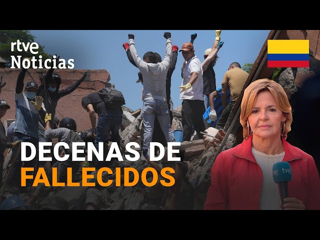 Earthquake in Colombia | Victims of 7.4 magnitude quake surpass 100 | RTVE News