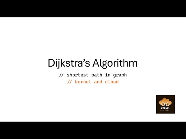 Dijkstra’s Algorithm Explained Visually (Shortest Path Algorithms)