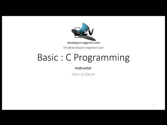 08. Session 8 : If-else, Modulus or remainder use (%), switch in C programming language