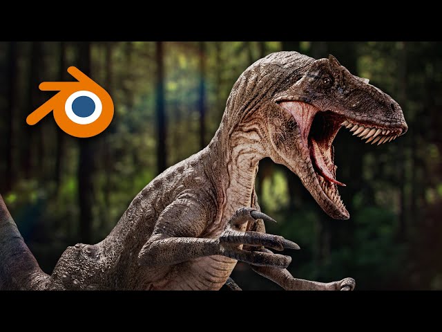 Creating a Raptor | Blender 3D Timelapse