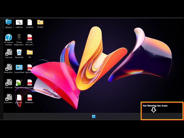 Windows 11 Taskbar Icons Missing (WiFi, Battery, Volume) — 100% Working Fix!