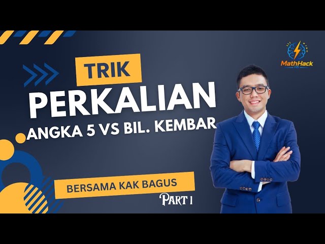 AUTO DIKASIH UANG JAJAN BANYAK! Trik Perkalian Angka 5 vs Bilangan Kembar! 