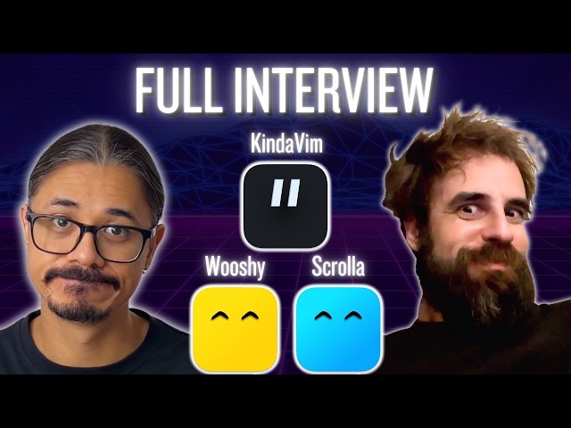 Can't Believe this Wacko Created kindaVim, Wooshy and Scrolla!