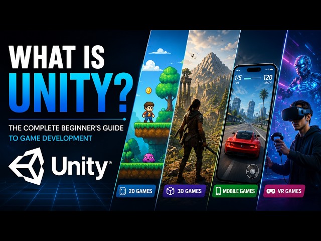 What is Unity? | Complete Beginner Guide 2026 | Unity Tutorial for Beginners