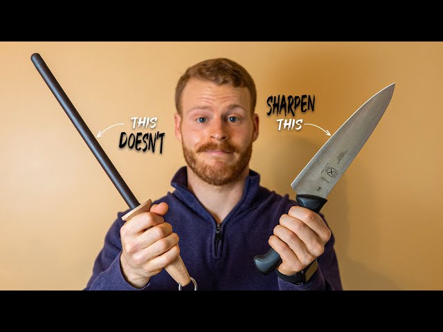 How do honing rods work?