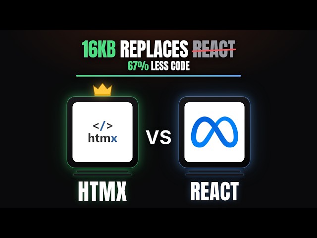 HTMX Explained in 10 Minutes