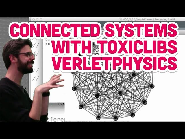 5.15: Connected Systems with Toxiclibs VerletPhysics - The Nature of Code