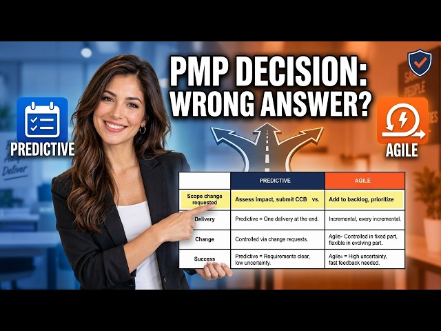 Predictive vs Agile vs Hybrid The COMPLETE PMP Decision Guide