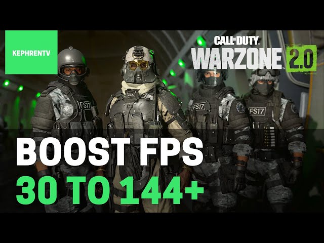 BEST PC Settings for COD Warzone 2 & DMZ! (Maximize FPS & Visibility)