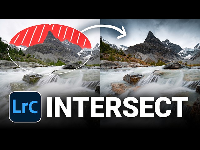 How to Use Lightrooms "Hidden" INTERSECT TOOL for PERFECT MASKS!