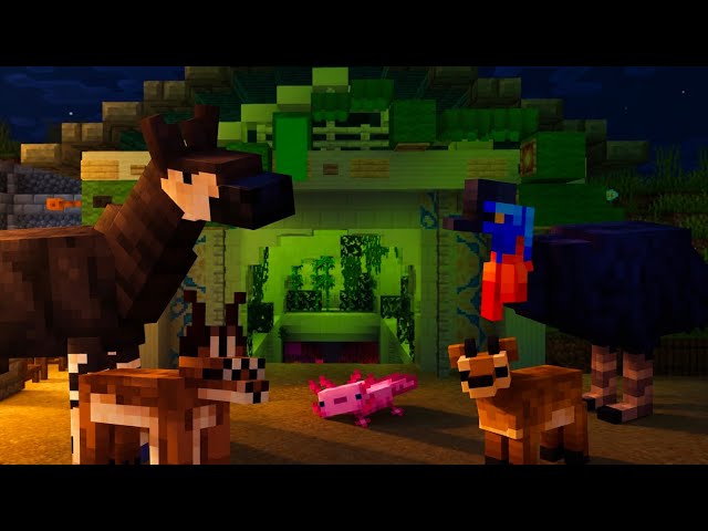 Adding More Exhibits to my MINECRAFT ZOO ‼️