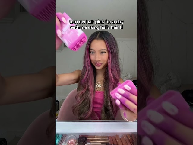 obsessed with the way @Colormehally  looks on my balayaged hair!! #fyp #relatable #hair