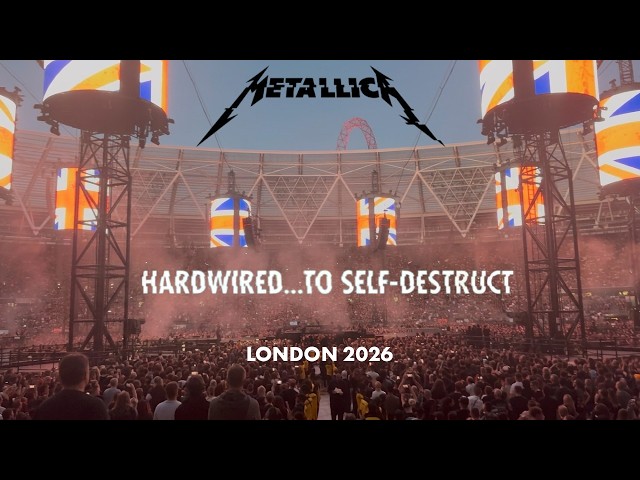 Metallica - Hardwired - Live London Stadium 03/07/2026