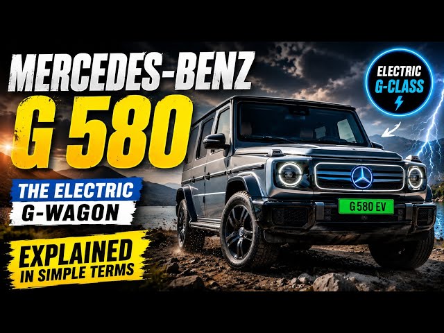 Mercedes-Benz G 580: Everything About the Electric G-Wagon