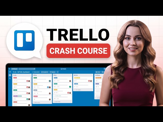 Trello Crash Course for Beginners 2026 | Learn to Use Trello FAST
