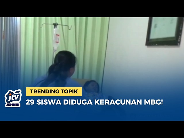 Dozens of Students in Jember Suspected of Food Poisoning from Free Nutritious Meals, Task Force F...