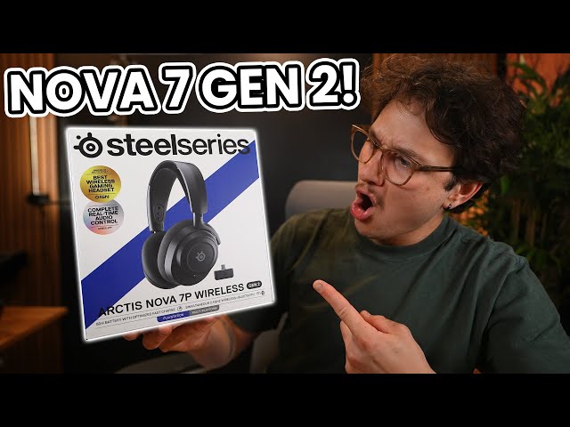 SteelSeries Arctis Nova 7P Gen 2 Unboxing!