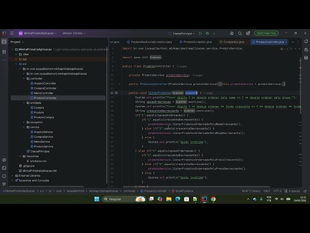 Java Básico - Herança, Polimorfismo, Sobrescrita, Sobrecarga, ToString, Método Construtor com Java