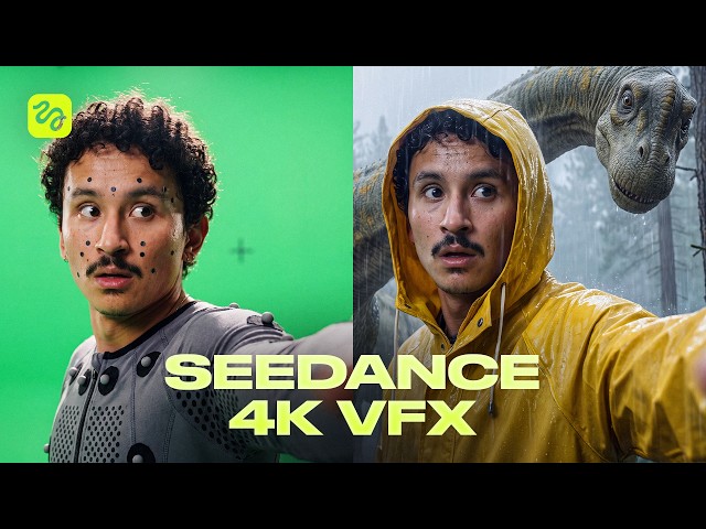 I Added Insane AI VFX to Real Footage in 4K(Seedance 2.0)