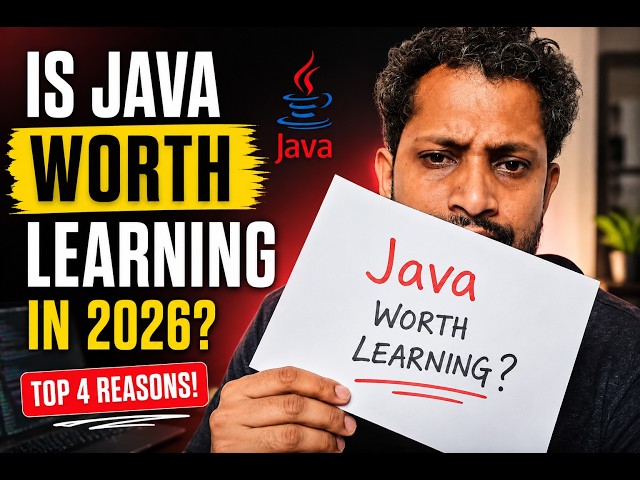 Is Java Still Worth Learning in 2026? Top 4 Reasons 🔥#Java #Programming #Coding #JavaDeveloper