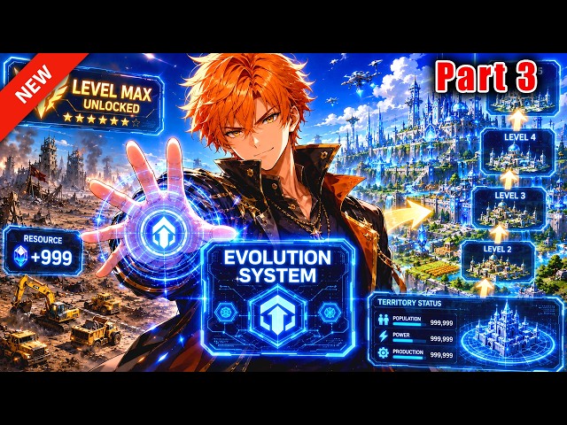 Part 3: After Inheriting Wasteland, I Unlocked Evolution System—My Territory Can Upgrade Infinitely!