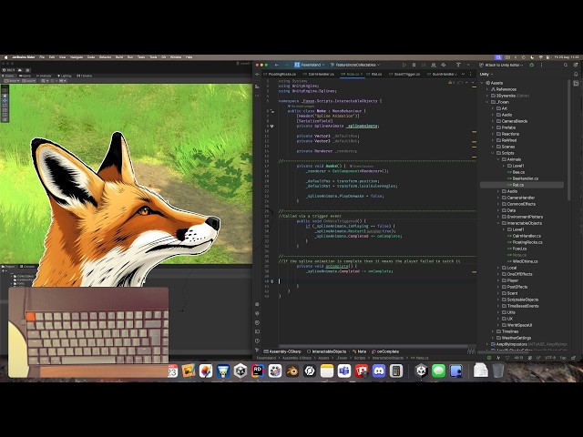 The Soothing ASMR of coding Foxen Island