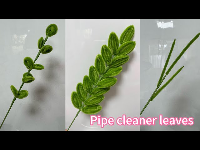 🍃Tutorial DIY Leaves Pipe Cleaners(1)🌟super easy