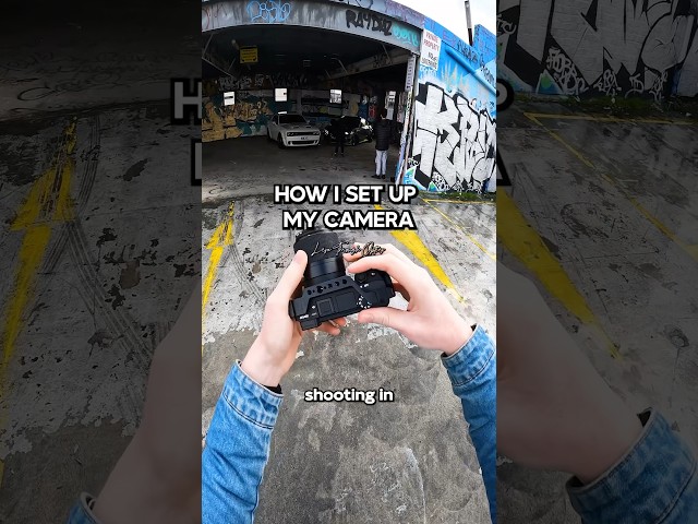 How I Set Up My Camera - Photography Tips (Sony a6400 + Sigma 30mm f1.4)