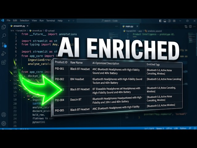 CIPHERStack — AI Catalogue Enrichment | UniHack Demo
