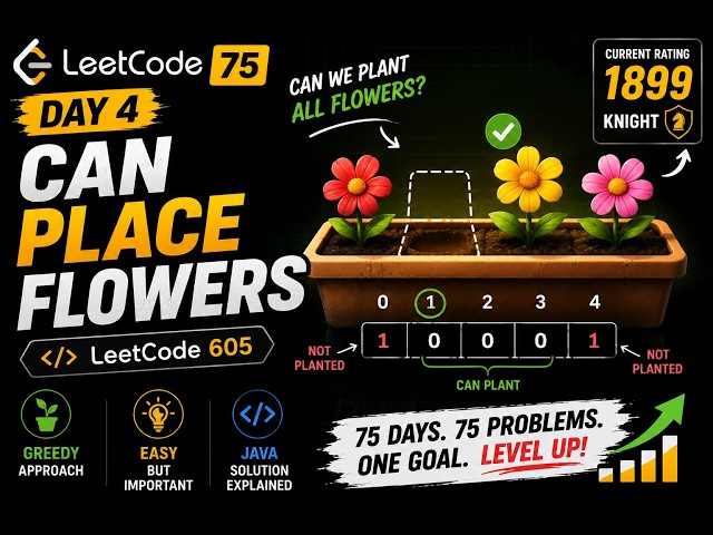 Can Place Flowers | LeetCode 605 | Java Solution