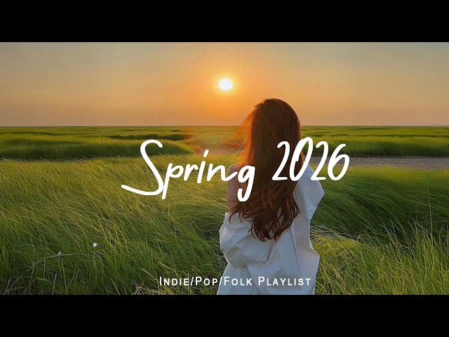 Spring 2026 🌟Chill songs to make you feel so good | Best Indie/Pop/Folk/Acoustic Playlist